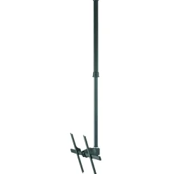 Atdec ceiling mount for large display, long pole - Loads up to 143lb - Black - Universal VESA up to 800x500
