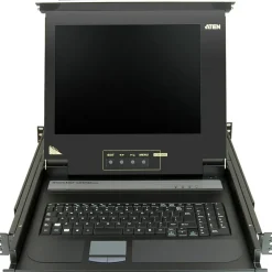 Aten 17" Single-Rail LCD Integrated Console-TAA Compliant