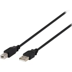 Ativa USB 2.0 Printer Cable, 6ft, Black, 26855