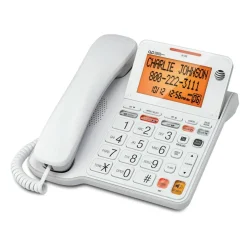 AT&T CL4940 Corded Answering System with Large Tilt Display