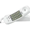 AT&T 210 Corded Trimline Phone with Speed Dial and Memory Buttons, White