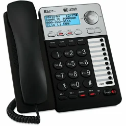 AT&T ML17929 2-Line Corded Phone with Caller ID/Call Waiting, Black