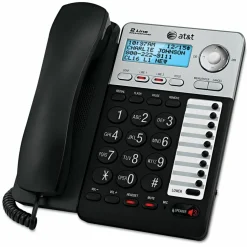 AT&T ML17929 2-Line Corded Phone with Caller ID/Call Waiting, Black