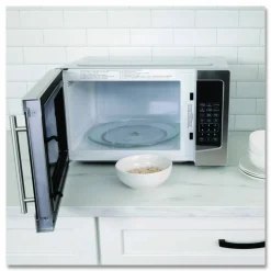 Avanti 1.1 cu ft Compact Microwave Oven, 1,000 W, Mirror-Finish