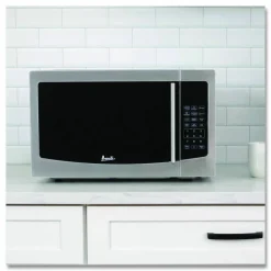 Avanti 1.1 cu ft Compact Microwave Oven, 1,000 W, Mirror-Finish