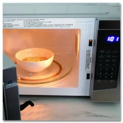 Avanti 1.1 cu ft Compact Microwave Oven, 1,000 W, Mirror-Finish