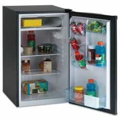 Avanti 4.4 Cu. Ft. Compact Refrigerator With Chiller Compartment, Black
