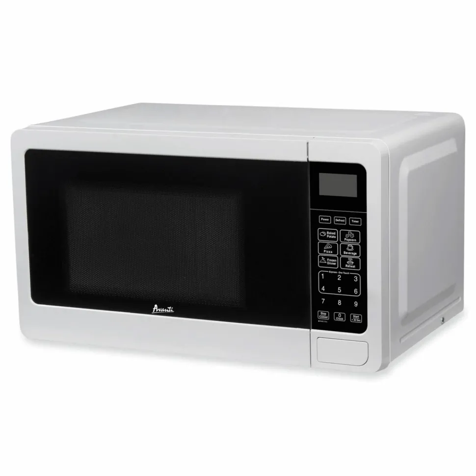 Avanti 0.7 cu ft Microwave Oven, 700 W, White