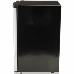Avanti 4.4 Cu Ft Refrigerator, Black/Stainless Steel