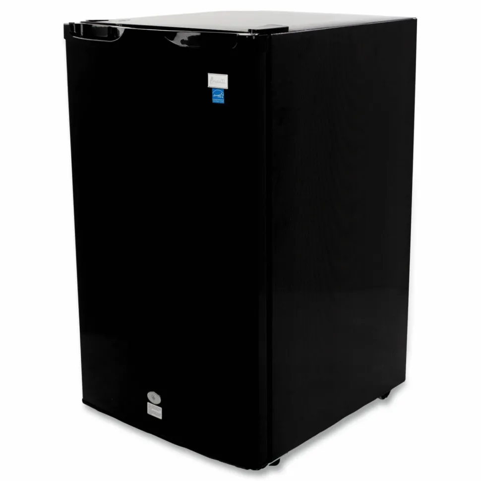 Avanti AR 4446B 4.4 Cu Ft Compact Refrigerator, Black