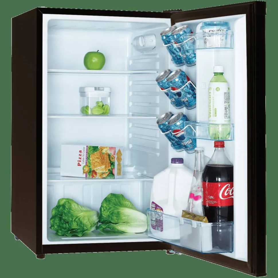 Avanti AR 4446B 4.4 Cu Ft Compact Refrigerator, Black