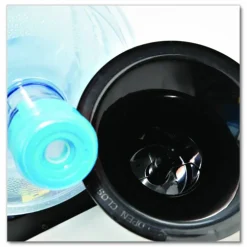 Avanti Counter Top Thermoelectric Hot and Cold Water Dispenser, 3 gal to 5 gal, 12 x 13 x 20, Black/Stainless Steel