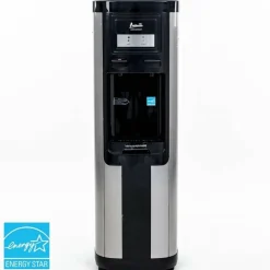 Avanti Hot and Cold Water Dispenser, 3 to 5 Gallon, 38-3/4”H x 13”W x 13”D, Stainless Steel