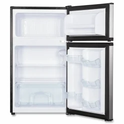 Avanti RA31B3S Counterhigh Refrigerator, Black/Stainless Steel