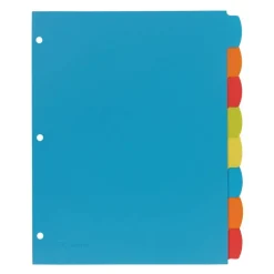 Avery Big Tab Write & Erase Durable Plastic Dividers, 8 1/2