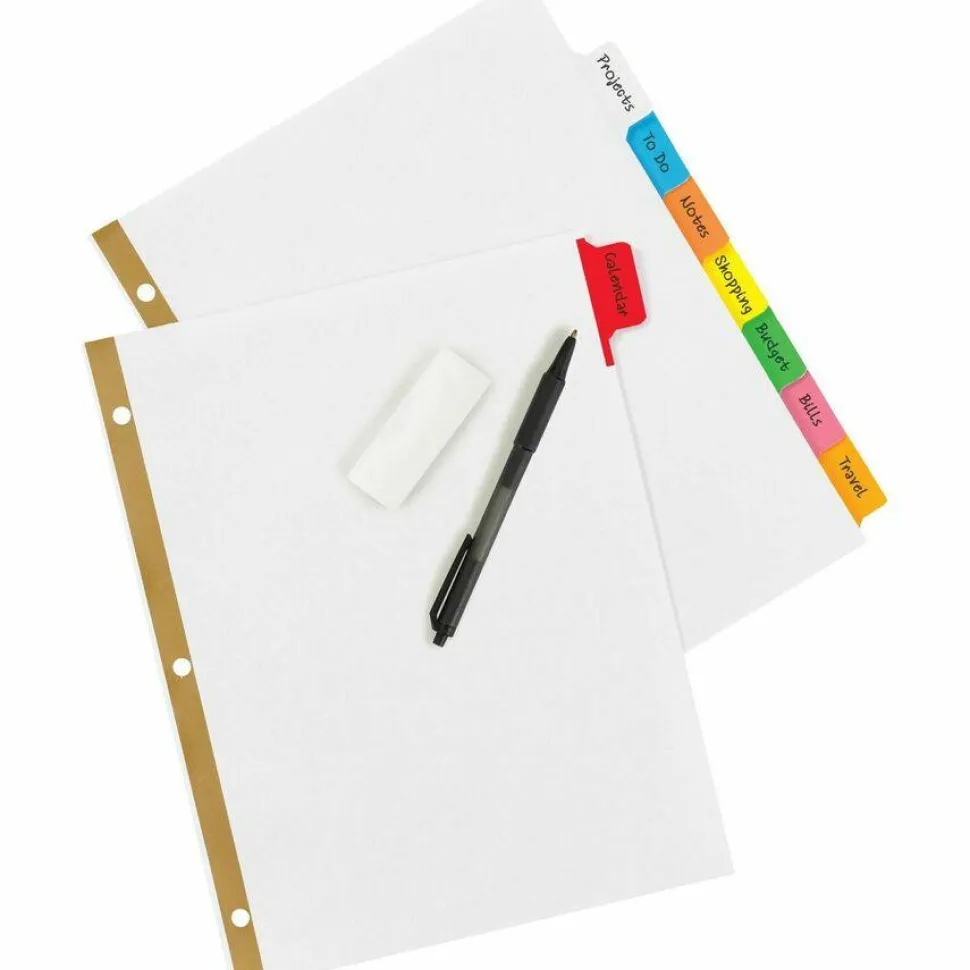 Avery Big Tab Write & Erase 8-Tab Dividers (23079)