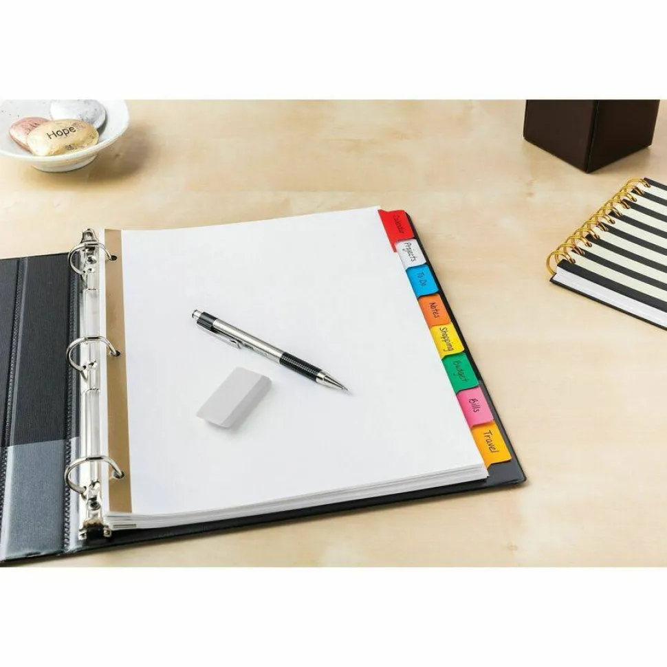 Avery Big Tab Write & Erase 8-Tab Dividers (23079)