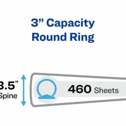 Avery Economy View 3-Ring Binder, 3