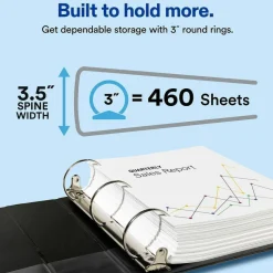 Avery Economy View 3-Ring Binder, 3