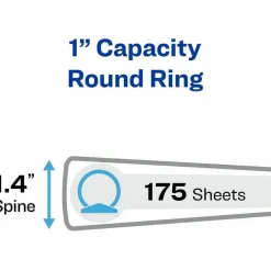 Avery Economy View 3-Ring Binder, 1