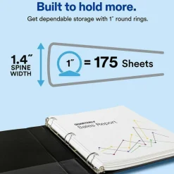 Avery Economy View 3-Ring Binder, 1