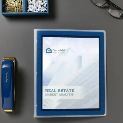 Avery Flexi-View 3 Ring Binder, 1/2