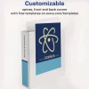 Avery Heavy-Duty View 3 Ring Binder, 2" One Touch EZD Rings, White, 1 Binder