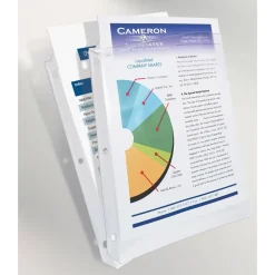 Avery Heavyweight Easy Load Diamond Clear Sheet Protector, Side: 3-Hole Punched, Top Load 8.5 x 11 Insert, Clear Front, 100/Box