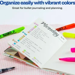Avery HI-LITER Pen-Style Highlighters, Fluorescent Yellow Ink, Chisel Tip, Yellow/Black Barrel, Dozen