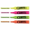 Avery Hi-Liter SmearSafe Highlighters, Chisel Tip, Desk-Style, Assorted, Pack Of 4