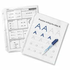 Avery Non-Glare Heavyweight Sheet Protectors With Easy Load, 8-1/2