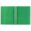 Avery 2-Pocket Folders With Fasteners, Letter Size, Green, Pack Of 25