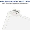 Avery Premium Collated Legal Dividers Avery Style, Side-Tab, 1-25 & Table Of Contents, 8-1/2" x 11"
