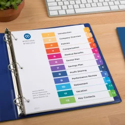 Avery Ready Index Table of Content Dividers