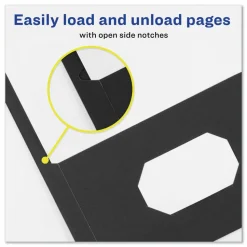 Avery Two Pocket Folders With 3 Prong Fasteners, 8-1/2
