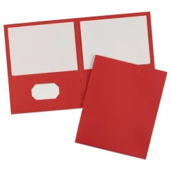 Avery Two Pocket Folders, 8-1/2
