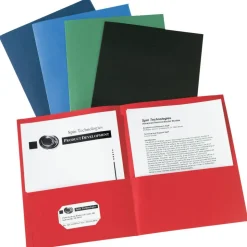 Avery Two Pocket Folders, 8-1/2