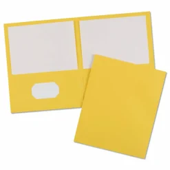 Avery Two Pocket Folders, 8-1/2