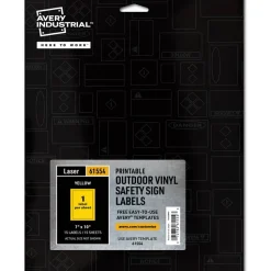 Avery Adhesive Printable Vinyl Signs