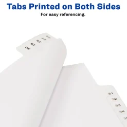 Avery Allstate Style Collated Legal Exhibit Dividers, 8 1/2