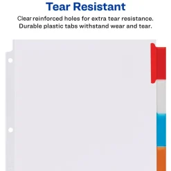 Avery Big Tab Extra-Wide Insertable Dividers, 9-1/4