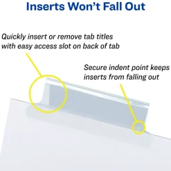 Avery Big Tab Insertable Dividers