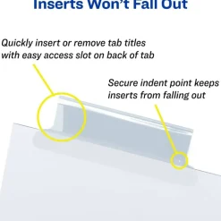 Avery Big Tab Insertable Dividers