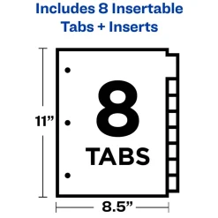 Avery Big Tab Insertable Dividers