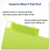 Avery Big Tab Insertable Plastic Dividers with Pockets