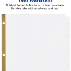 Avery Big Tab Write & Erase Dividers