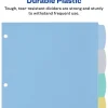Avery Big Tab Write & Erase Plastic Dividers