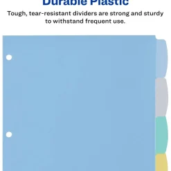 Avery Big Tab Write & Erase Plastic Dividers