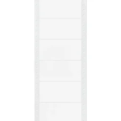 Avery Continuous Form Permanent Address Labels, 4022, Rectangle, 4" x 1 15/16", White, Box Of 5,000
