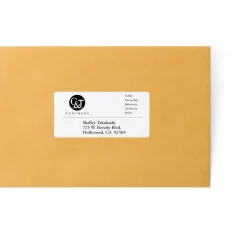 Avery Continuous Form Permanent Address Labels, 4022, Rectangle, 4